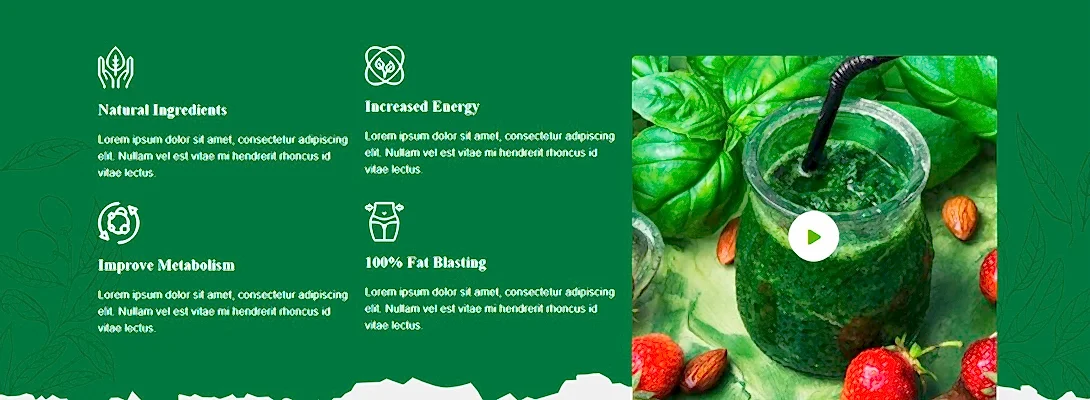 Фото блок преимуществ витаминов