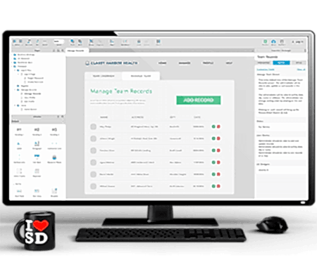 прототип десктопной верстки сайта