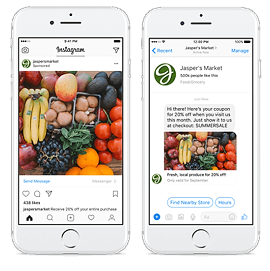 сбыт товаров, продуктов через Инстаграм